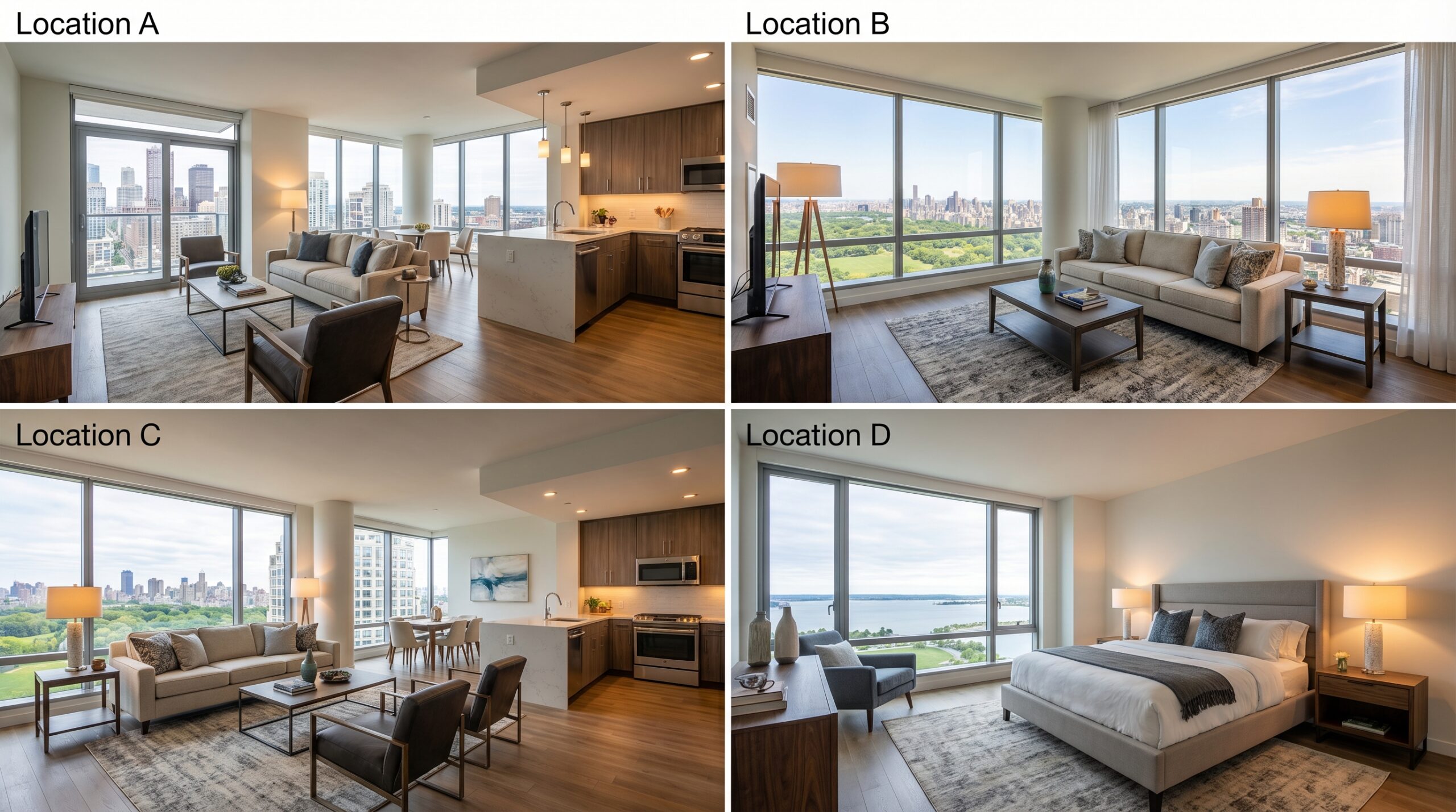 real estate photography multiple locations consistency across apartment properties