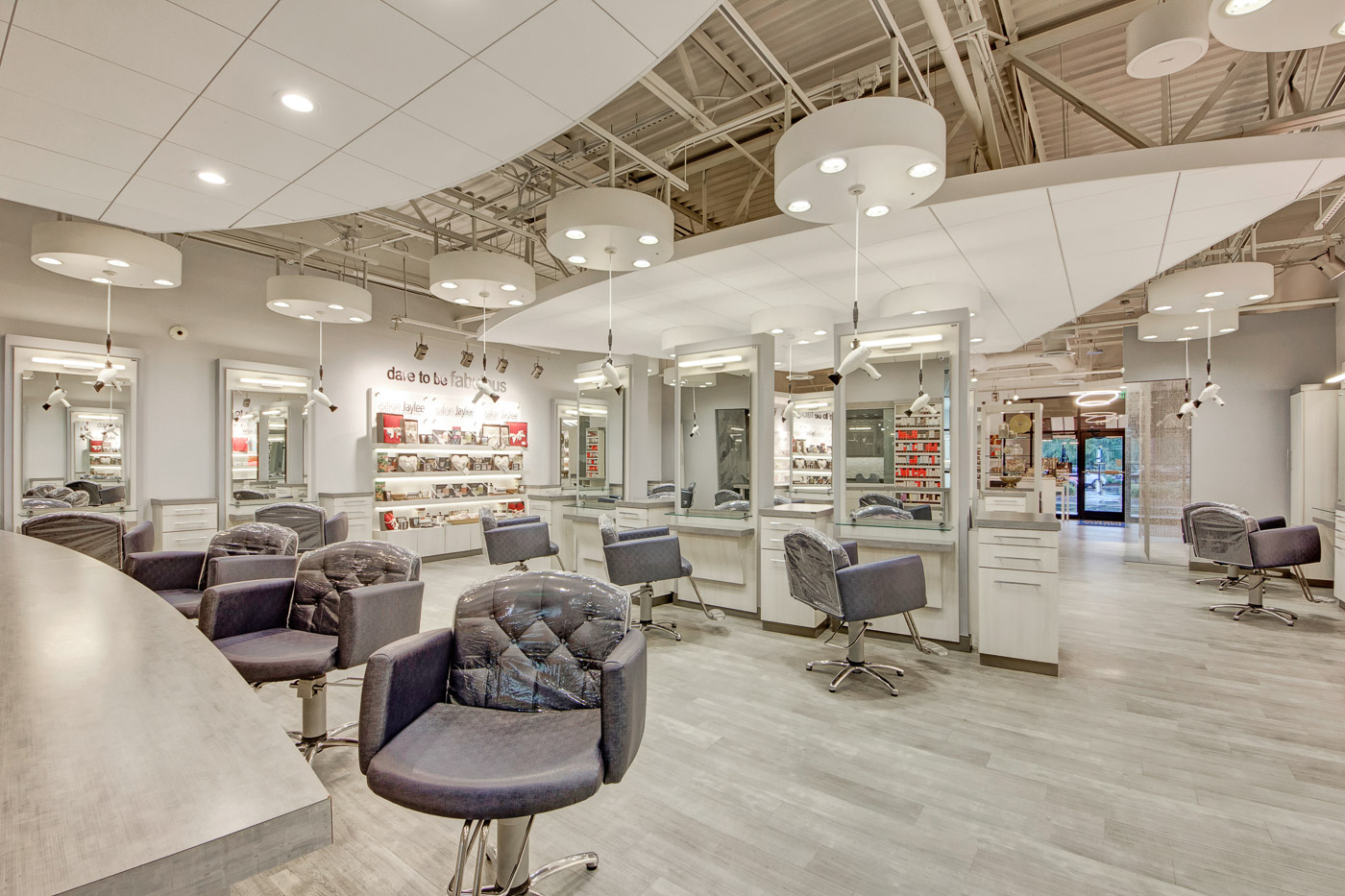 Video walkthrough of hair salon interior for local business marketing