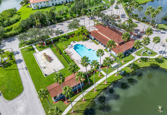 Drone Apartment Amenities Lake Aerial Drone Apartment Amenities Lake Aerial