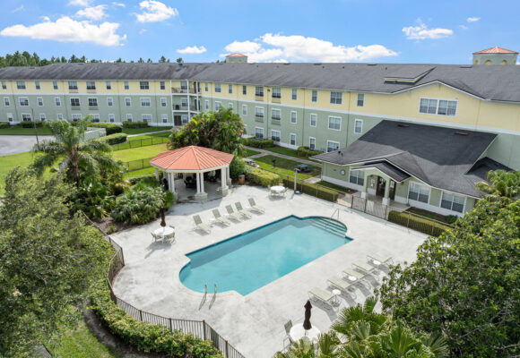 Drone Apartment Pool Clubhouse Gazebo Drone Apartment Pool Clubhouse Gazebo