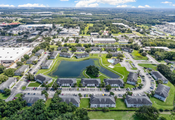 Drone Apartment Symmetrical Lake Community Drone Apartment Symmetrical Lake Community